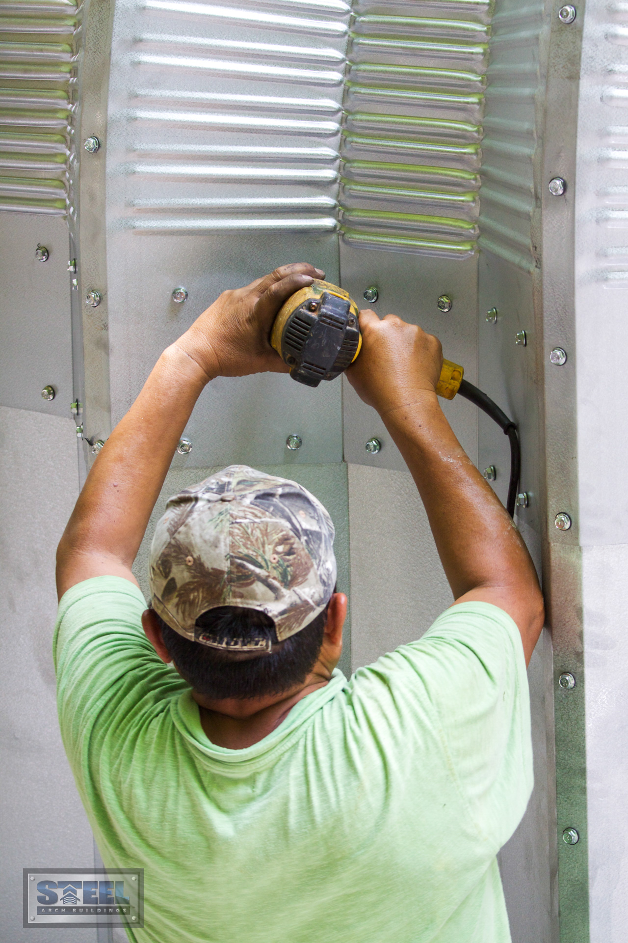 Quonset hut installation