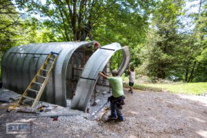 steel arch buildings