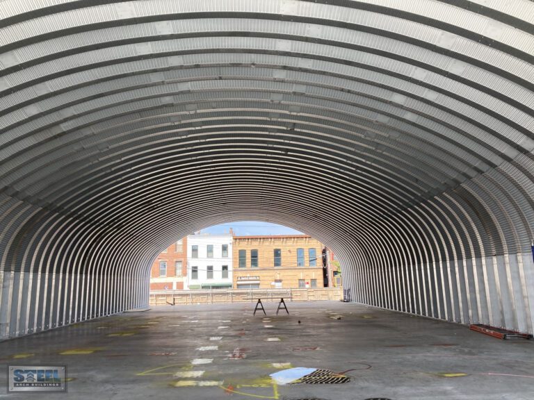 Steel Arch Buildings Commercial Project