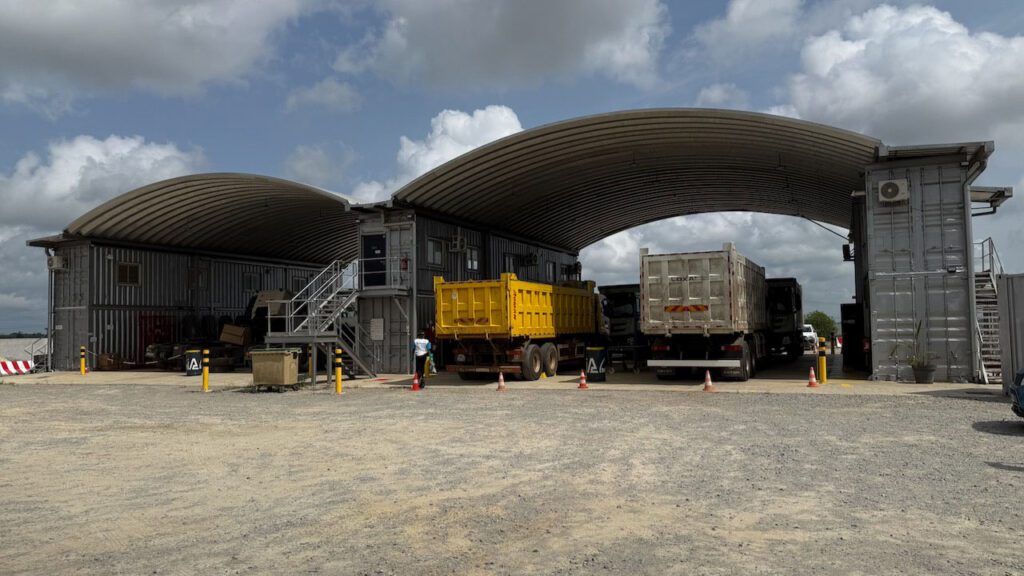 Steel Arch Building Commercial Project