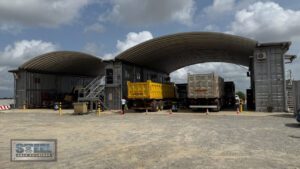 Steel Arch Building Ivory Coast Commercial Project